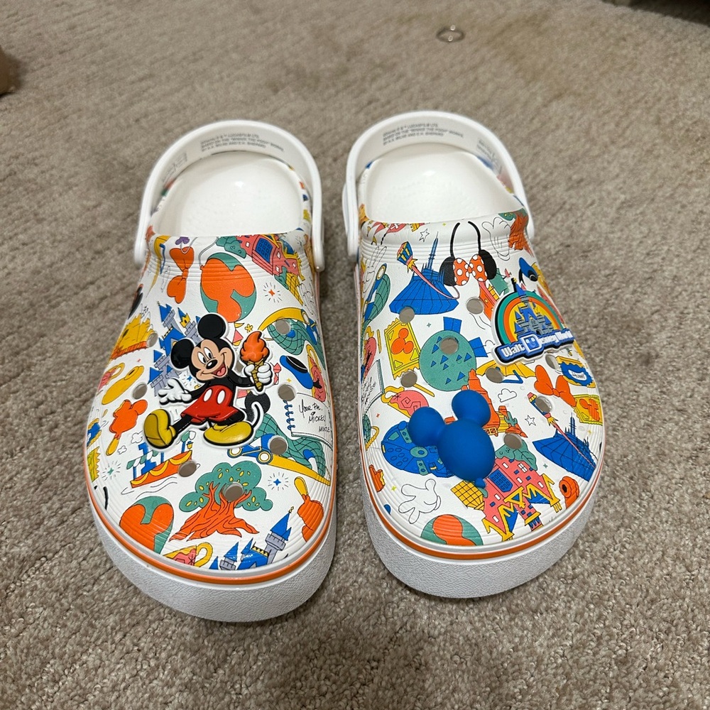 CROCS Colorful Mickey Mouse Clogs